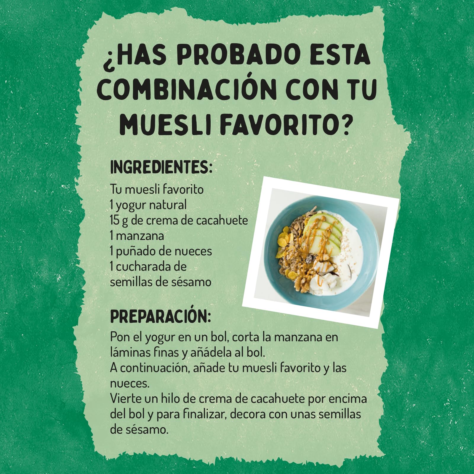 El Granero Integral - Muesli - 1 kg - Elaborado con Cereales y Frutas Deshidratadas - Gran Fuente de Energía - Refuerza el Tránsito Intestinal - Ideal para el Desayuno - Apto para Veganos