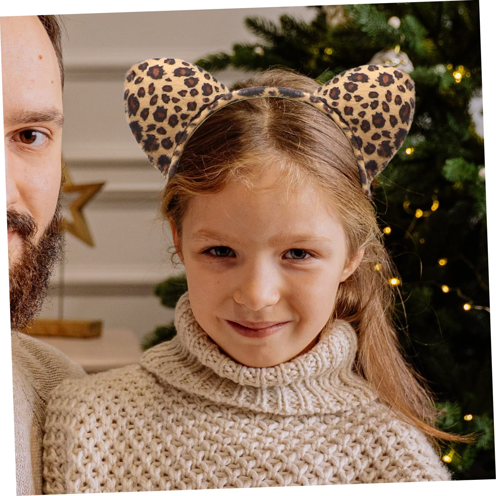 Diadema De Leopardo Con Orejas De Gato, Accesorio De Felpa Para Halloween, Carnaval, Cosplay Y Fiestas Temáticas – Unisex, Para Niños Y Adultos