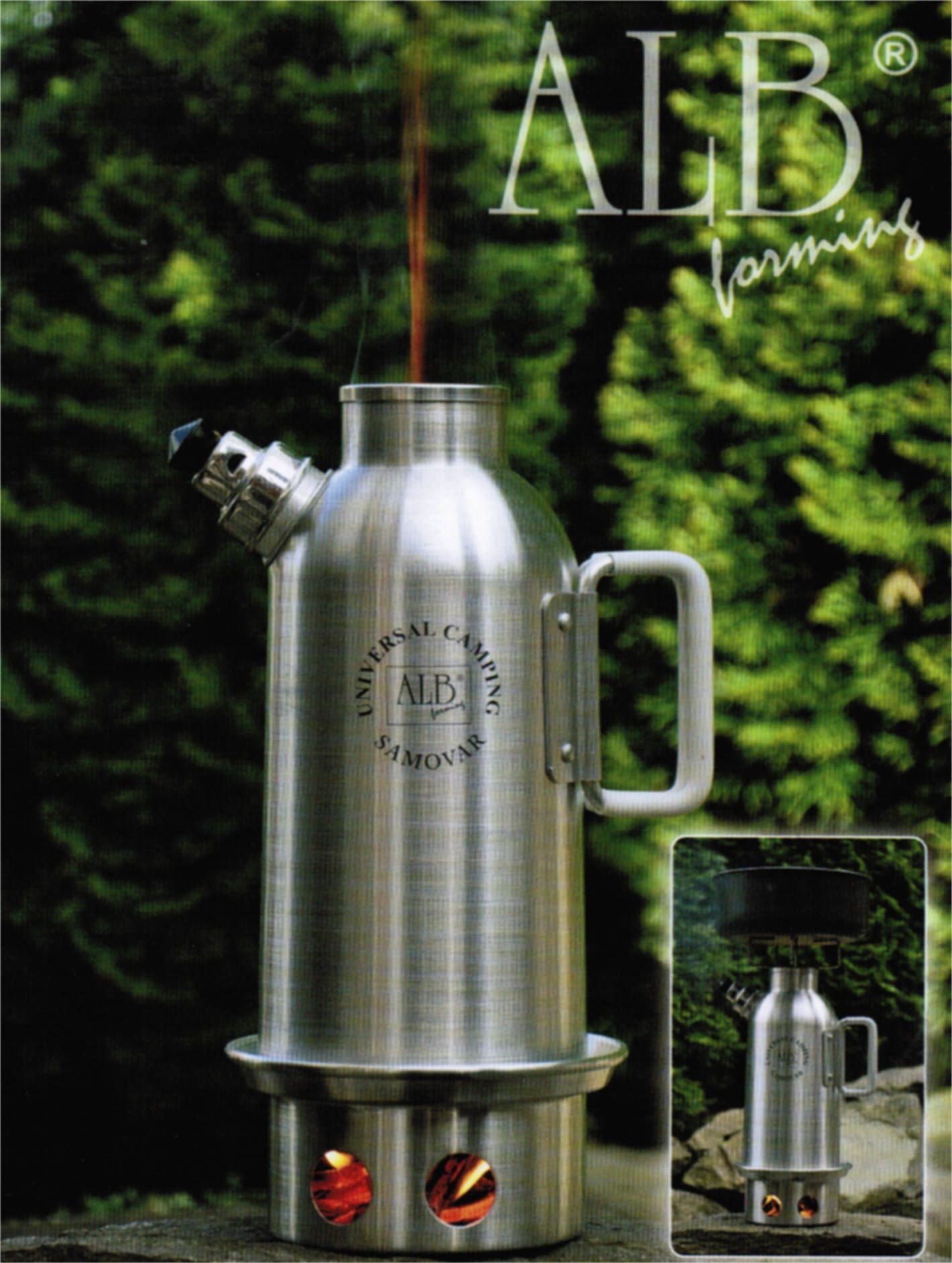 ALB Camping Wasserkessel 0.5Ltr, Wassertopf, Outdoor Wasserkocher