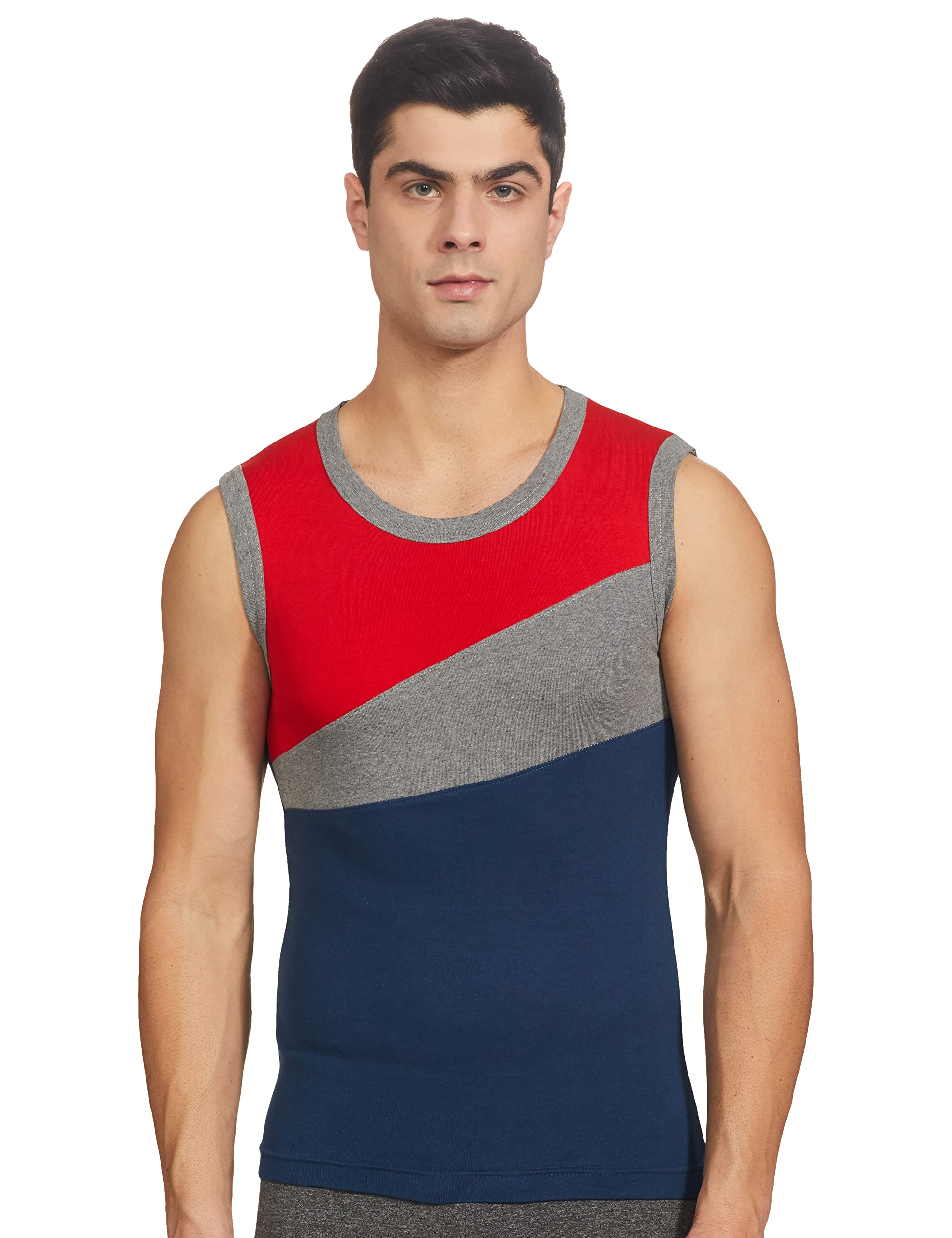 Regular Fit Men's 72 Hunk Vest (Colors & Print May Vary)