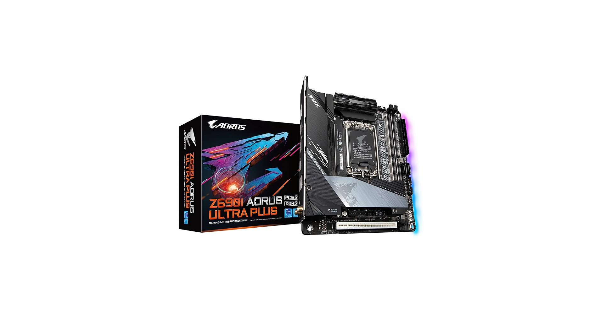 z690i aorus ddr5 マザーボード 美品 Amazon.com: GIGABYTE Z690I AORUS Ultra Plus (LGA 1700/ Intel
