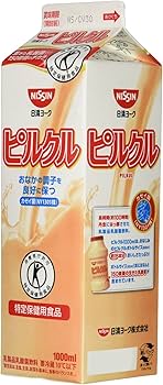 Amazon.co.jp: [冷蔵][トクホ] 日清ヨーク ピルクル 1000ml : 食品