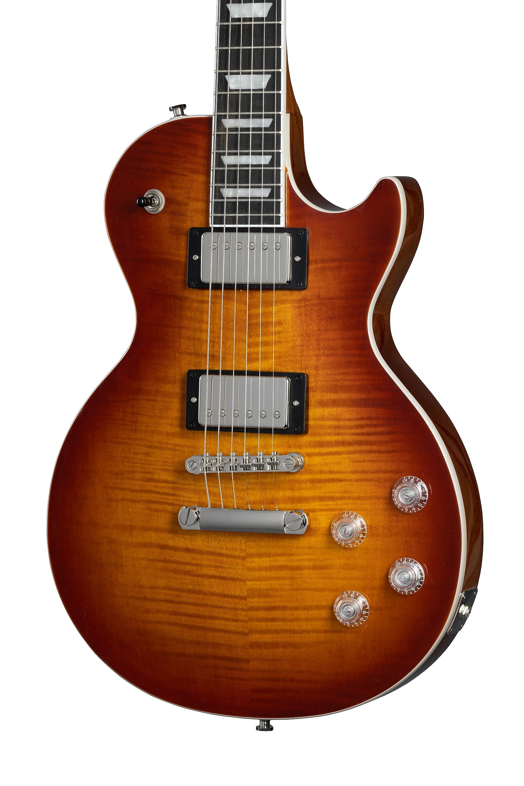 Amazon.com: Epiphone Les Paul Modern Figured, Mojave Burst with