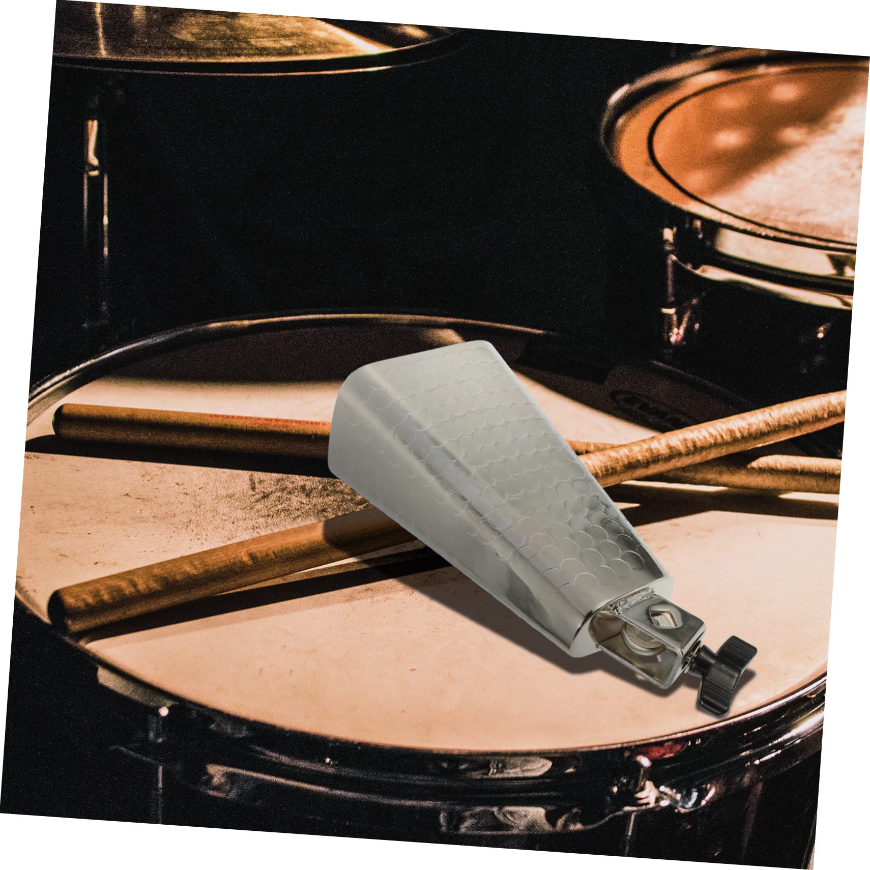 FAVOMOTO Cow Bell Farm Animal Bells Sports Events Bells Noise Making Bell Antique Hand Bells Manual Call Bell Child Alloy Steel