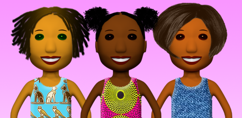 3D Pretty Brown Princess Dressup Game