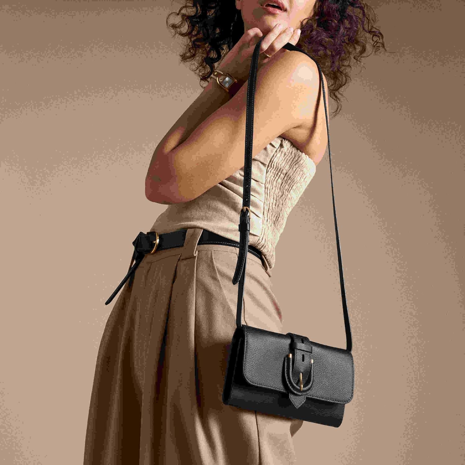 Fossil womens Harwell Wallet Crossbody Bag - Image 3