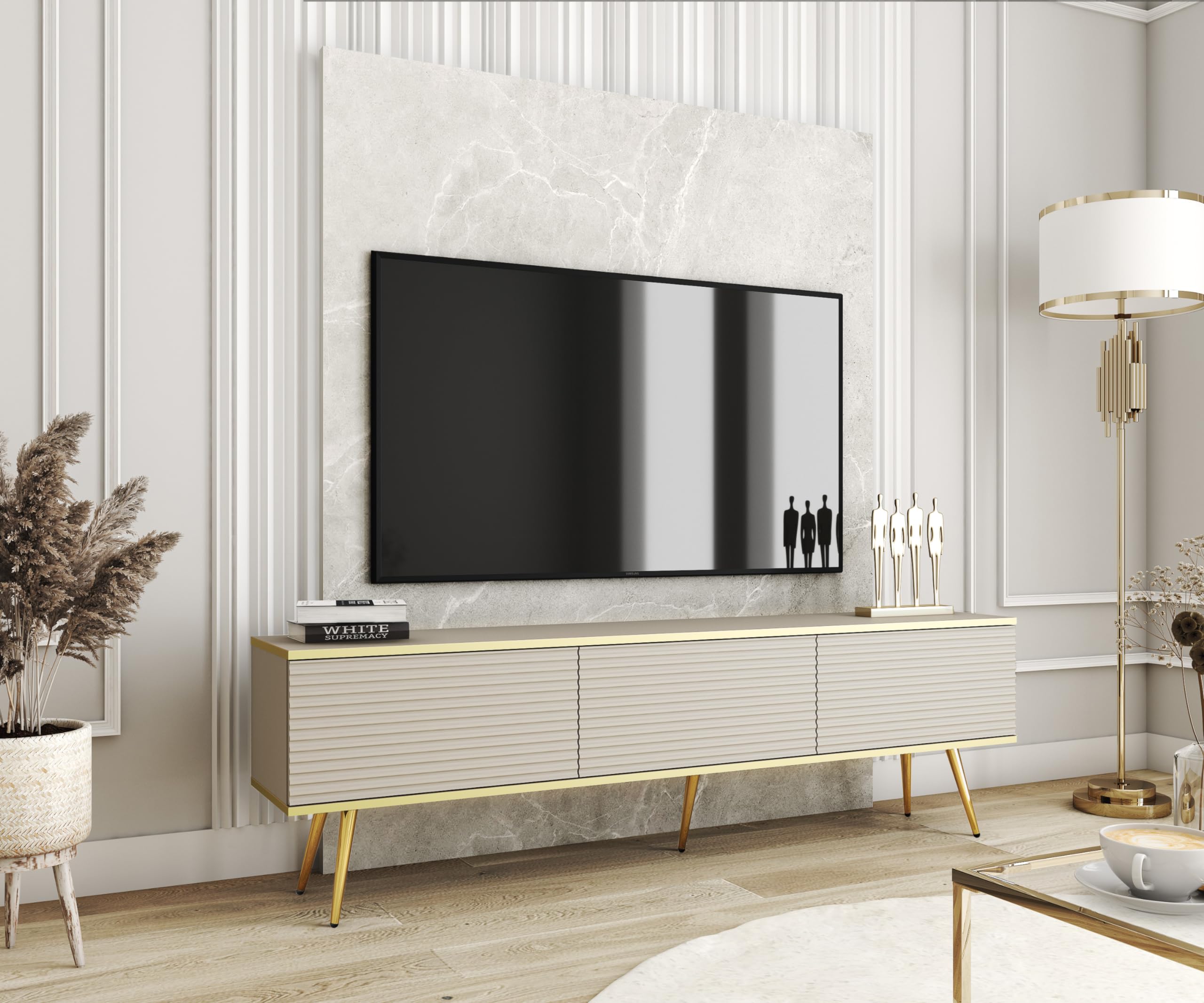 3E 3xE  Mobile TV da parete dal design moderno, con