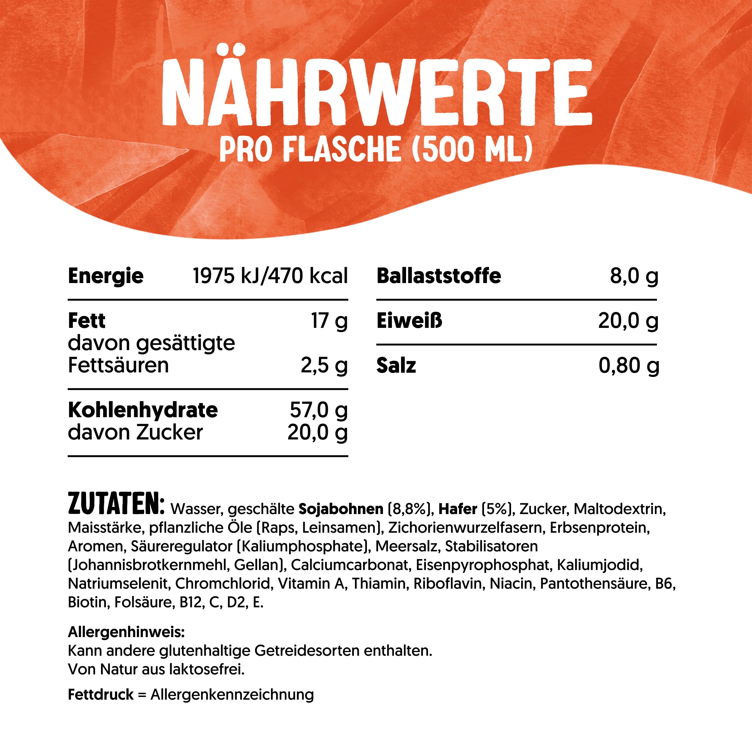 Alpro Meal To Go Vanillegeschmack – Proteinreiche Trinkmahlzeit – 6 x 500 ml
