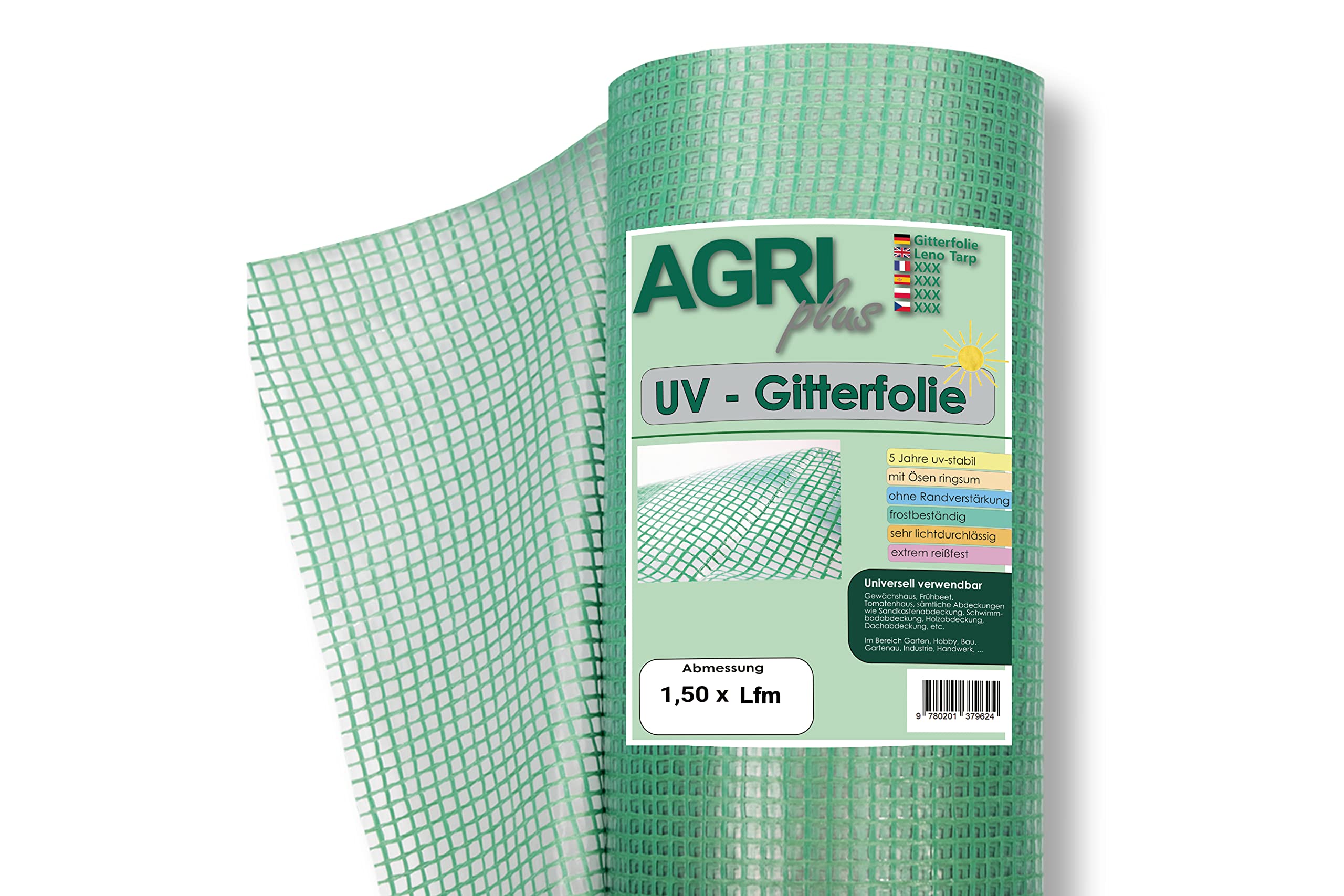 PELLICOLA SOSTITUTIVA PER TUNNEL DA GIARDINO IN PLASTICA 6x3x2m UV-4 - Foto 2