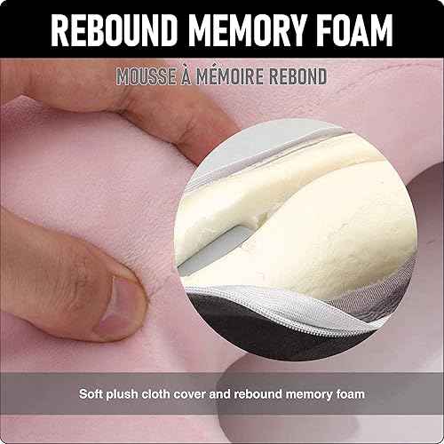 Miniatura 7 de TRAKK Masajeador de cuello y almohada de viaje, almohada de cuello en forma de U y masajeador eléctrico para músculos, hombros, dolor cervical y