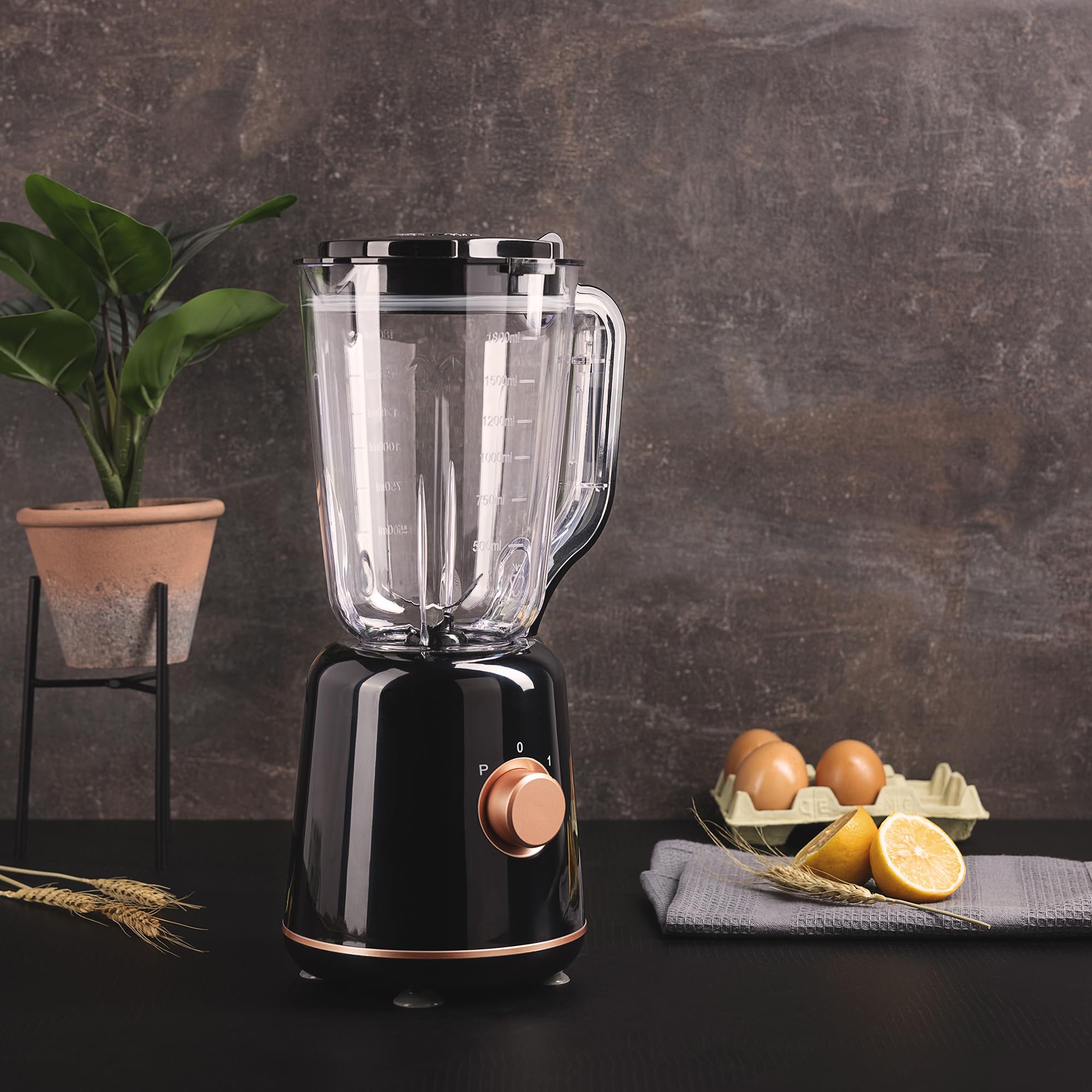 H.Koenig KM120 Professionele mixer, 800 W, 5L capaciteit, 8 snelheden