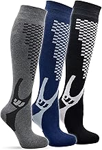 Frostfighter Herren Thermo Kniestrümpfe (4X Paar) Winter Ski Vollfrottee Innenfutter