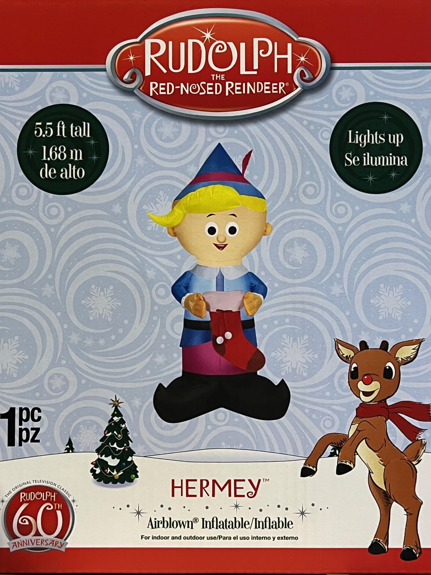 Snapklik.com : 5.5 Hermey The Elf Rudolph Airblown Inflatable Christmas ...