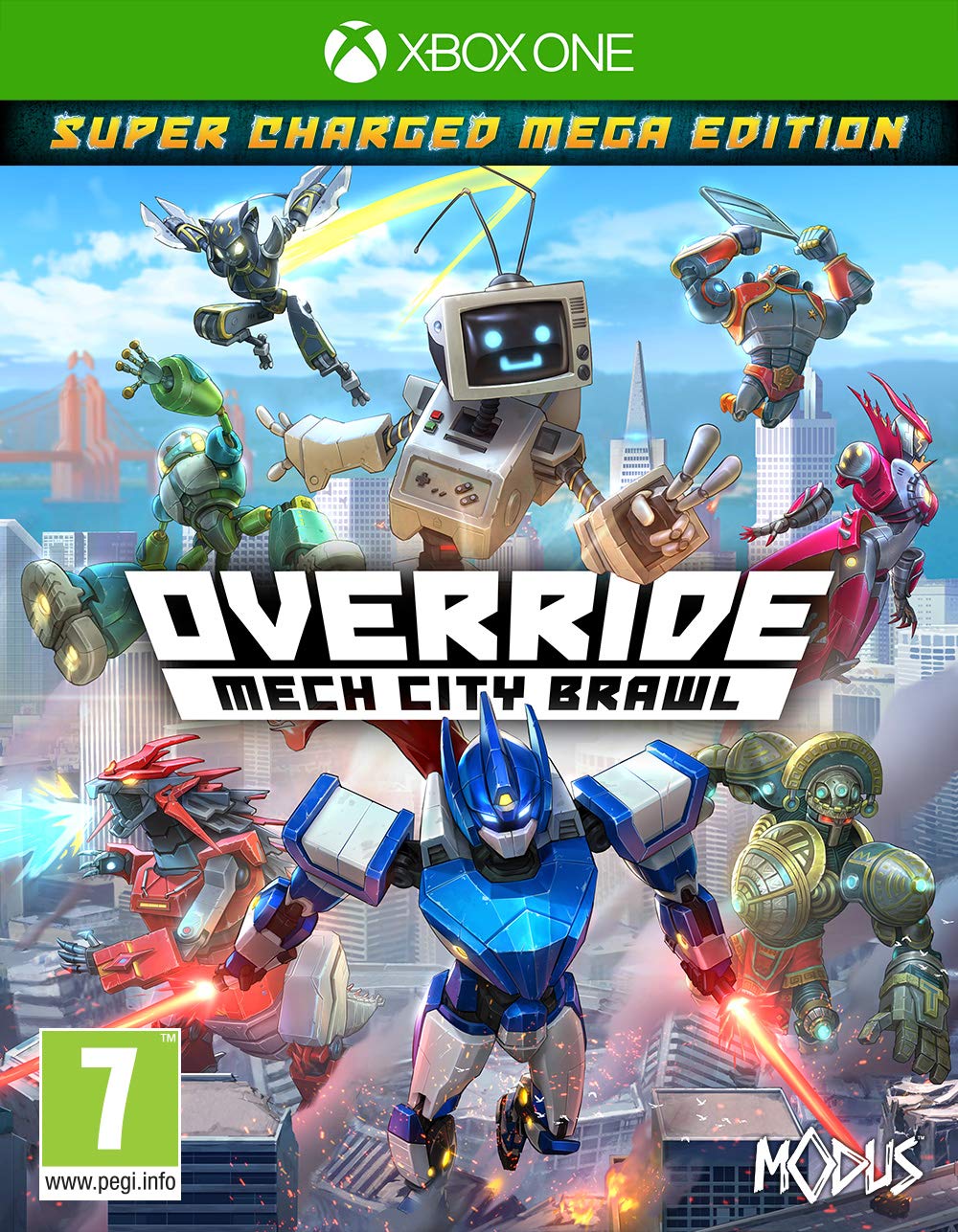 Maximum Games Override: Mech City Brawl - Super Charged Mega Edition