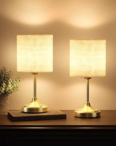 Miniatura 14 de Lámpara de mesa inalámbrica, 8000mAh, regulable, luz ambiental, 2700K, control táctil, portátil, LED, inalámbrica, recargable, lámpara de escritorio