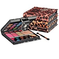 Vista 4 de Professional Makeup Kit Eyeshadow Palette Lip Gloss Blush Concealer,29