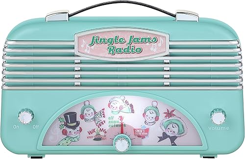 Mr. Christmas Jingle Jams Mint Radio, color verde