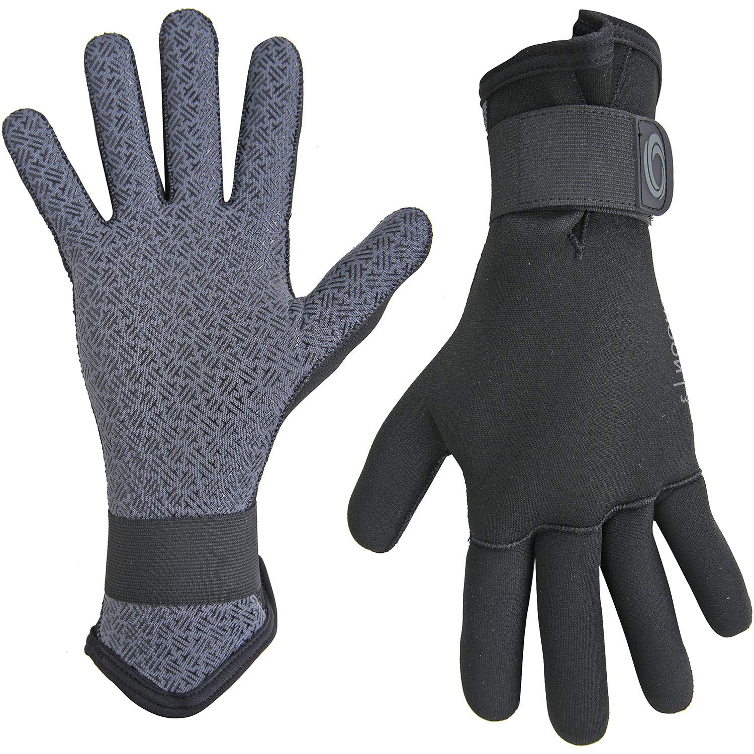 Typhoon Kilve 3mm Neoprene Wetsuit Gloves For Watersports Diving Surfing Swimming Unisex Men and Women Black S