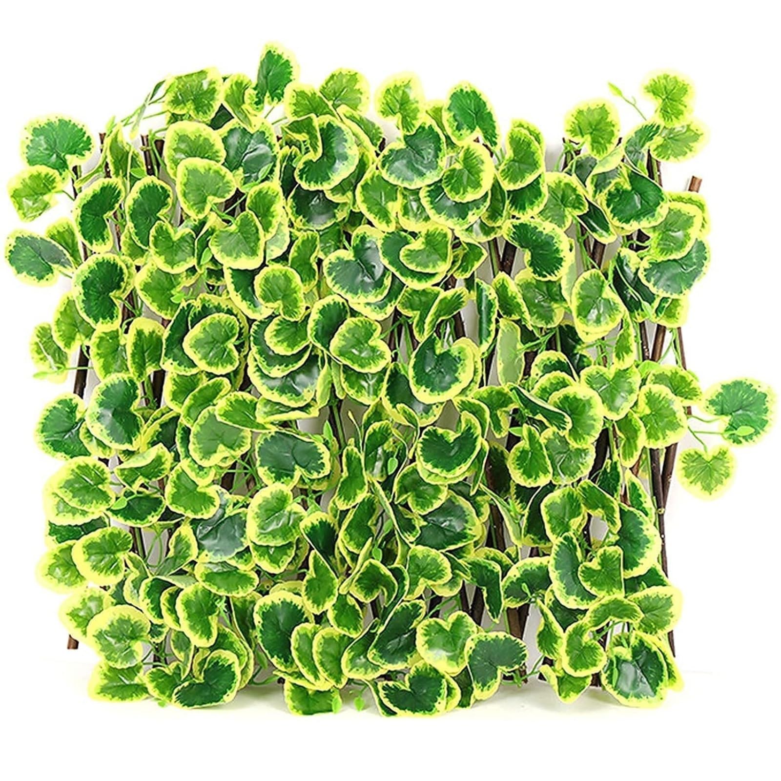 Garden Fence Simulated Ivy Leaves Fence for Garden Screening