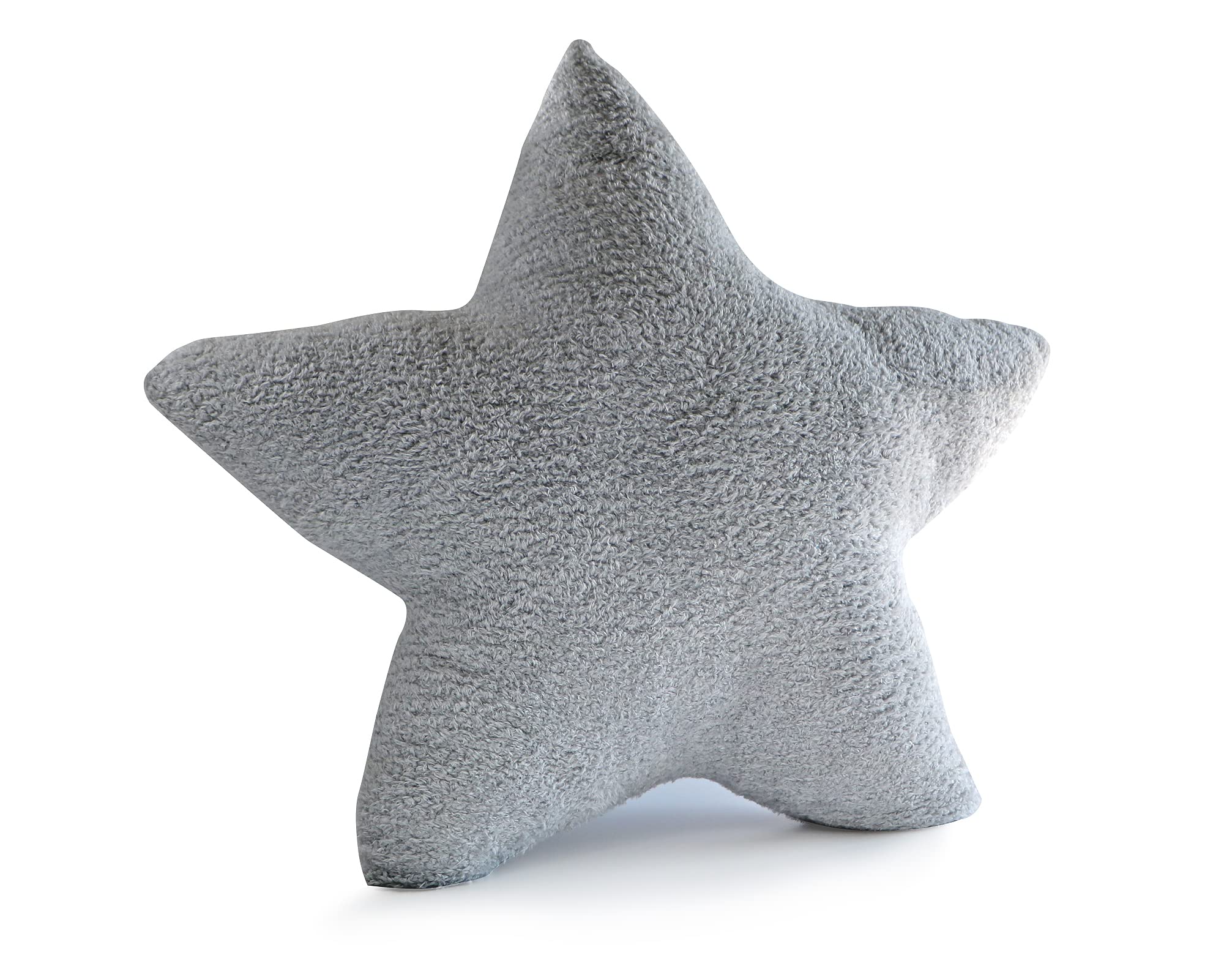 Cuscino Decorativo A Forma Di Stella Znhinery - Peluche Morbido Per Divano E Letto - Grigio/Blu, 50x40 Cm - Imbottitura In Cotone PP Indeformabile