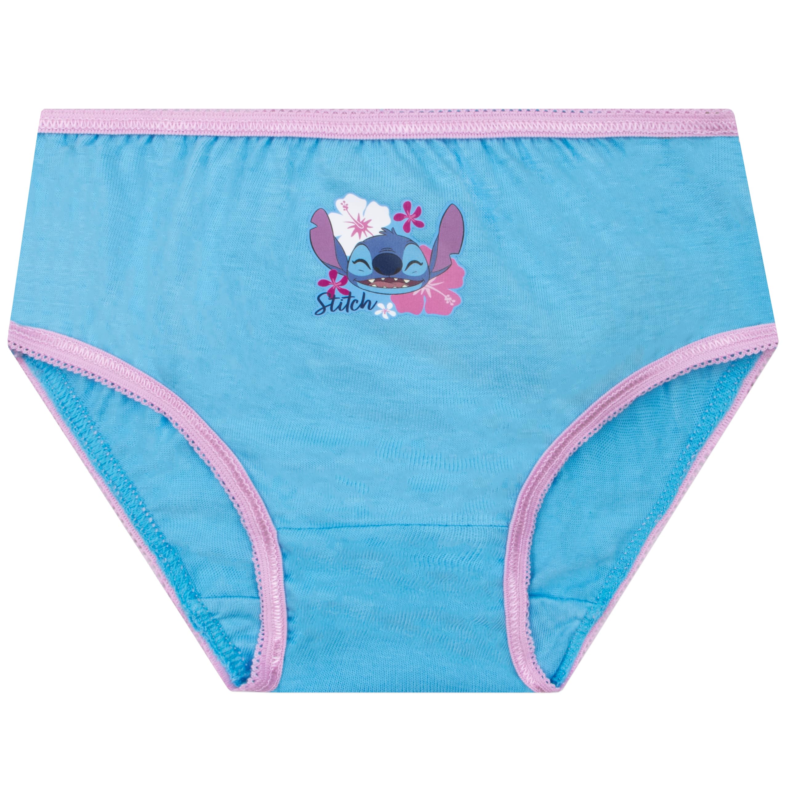 Disney Slip Bambina Stitch, Culotte Bambina Confezione da 5, Slip Ragazza Lilo E Stitch