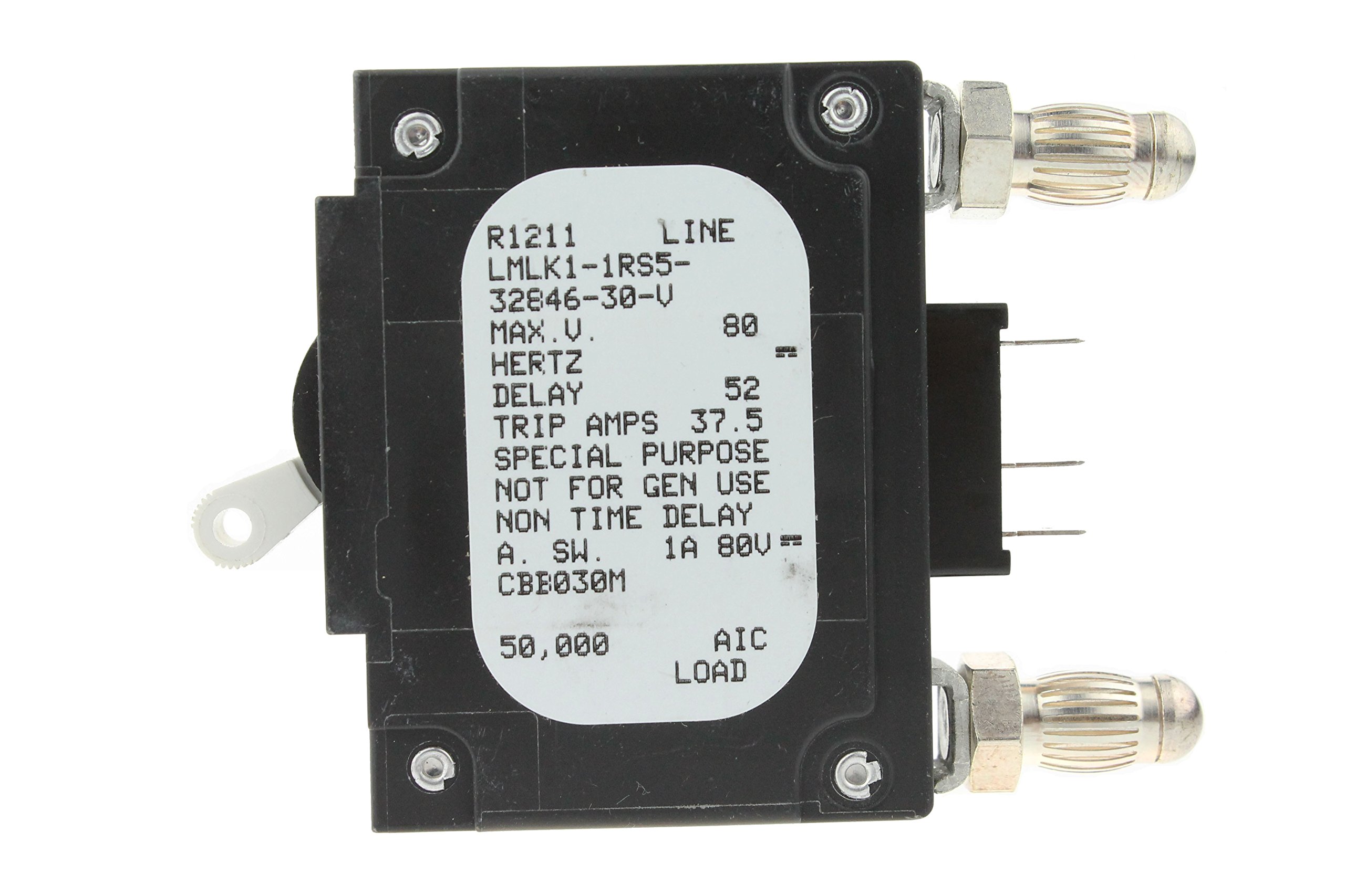 AIRPAX Circuit Breaker LMLK1-1RS5-32846-30-V 30A Bullet - Amazon.com