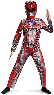 (Small (4-6), Red) - Power Ranger Movie Classic Costume, Red, Small (4-6)