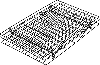 Wilton Excelle Elite 3-Tier Nonstick Cooling Rack - Stackable for Cookies, Cakes, Bread & More Baking