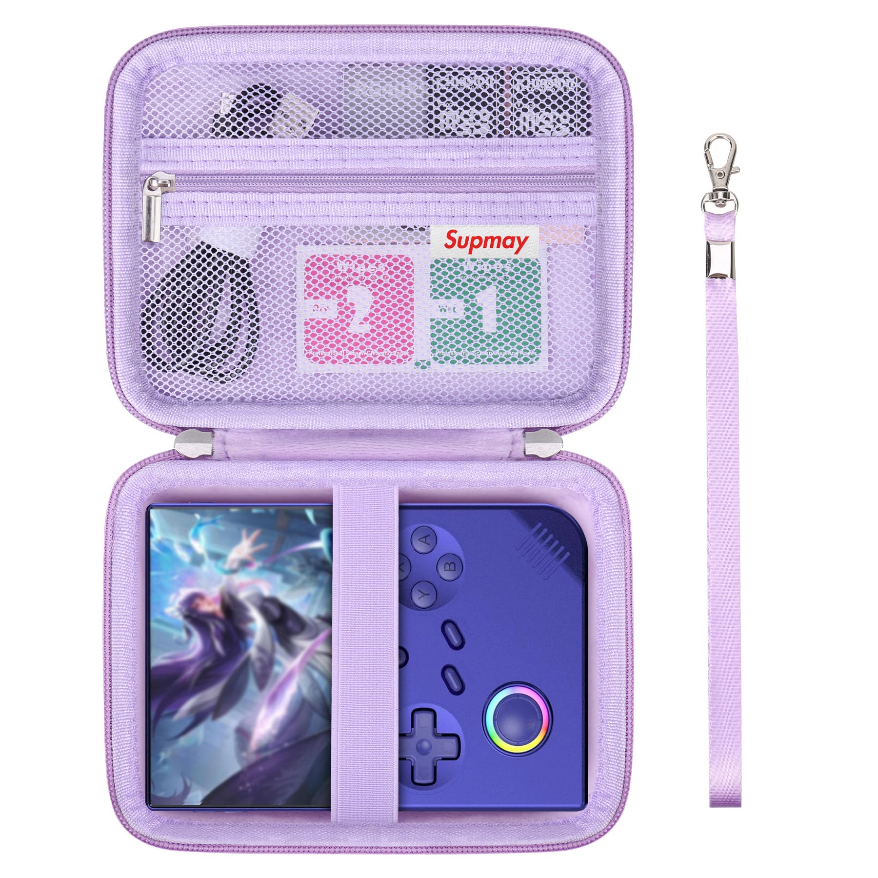 Supmay Hard Carrying Case for R36S/RG40XXV/G350/RG35XX/RG405V/RG406V Retro Handheld Game Console