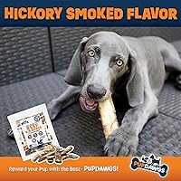 Vista 5 de Huesos de perro de un solo ingrediente, fabricados en Estados Unidos, huesos de costilla de carne de res de 8 a 10 pulgadas, huesos naturales