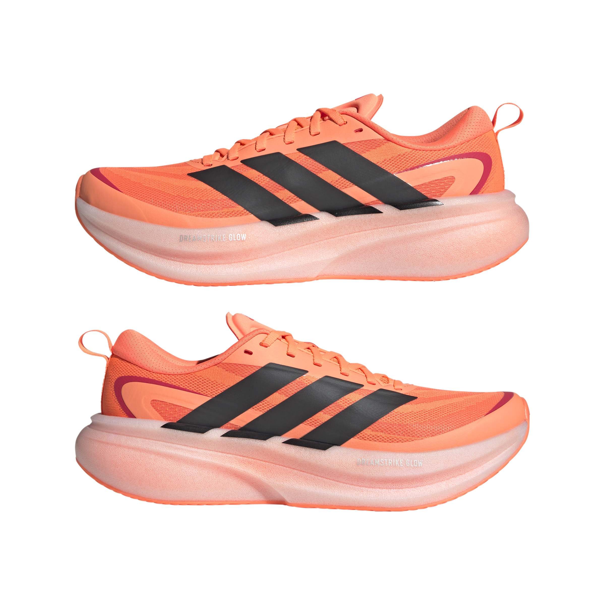 adidas Supernova Glide M Scarpe da Running Uomo, Nero/Grigio/Arancione - KJ8760