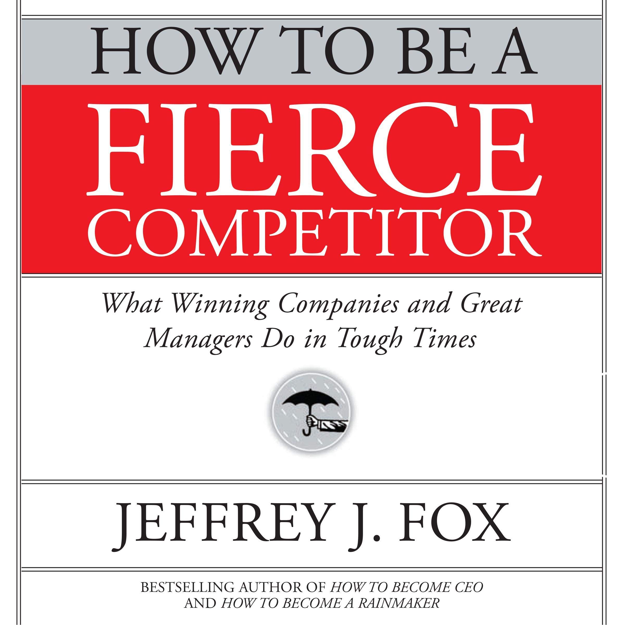 Cover art for How to Be a Fierce Competitor