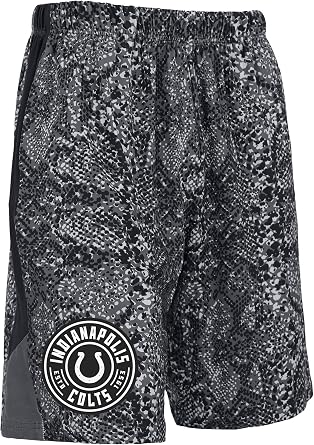 Zubaz NFL Mens Adult 9" Inseam Athletic Shorts - Wild and Colorful Designs Small - 3XL