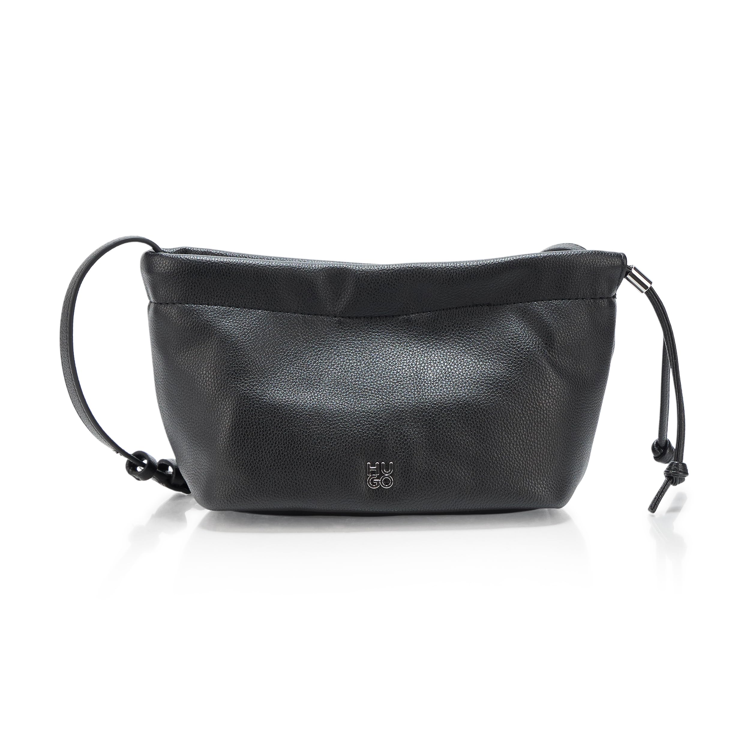 

                                                    HUGO Stacked Logo Mini Bucket Crossbody Bag One Si