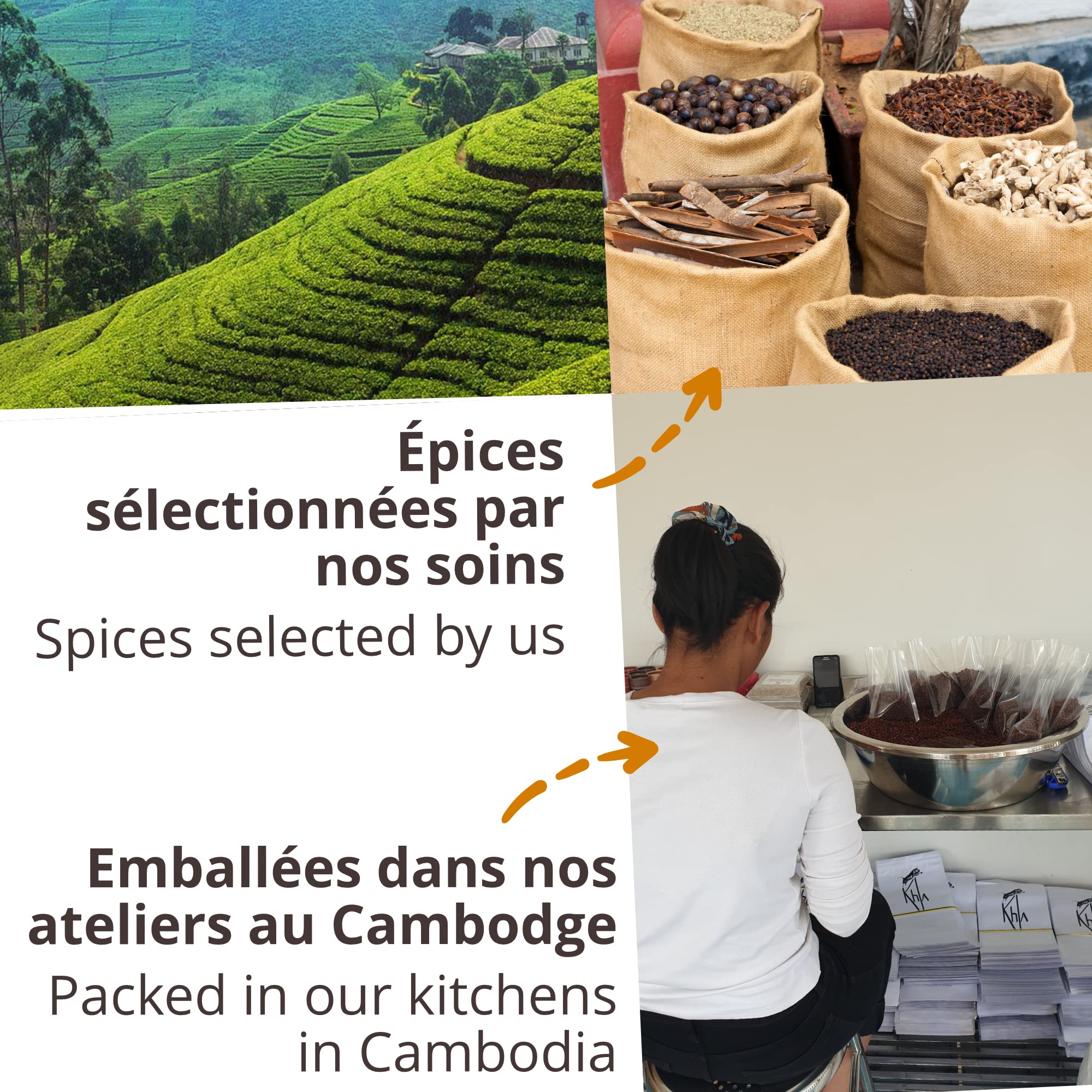 KHLA - Curry rojo en polvo - de producción ecológica - Bolsa de 180g