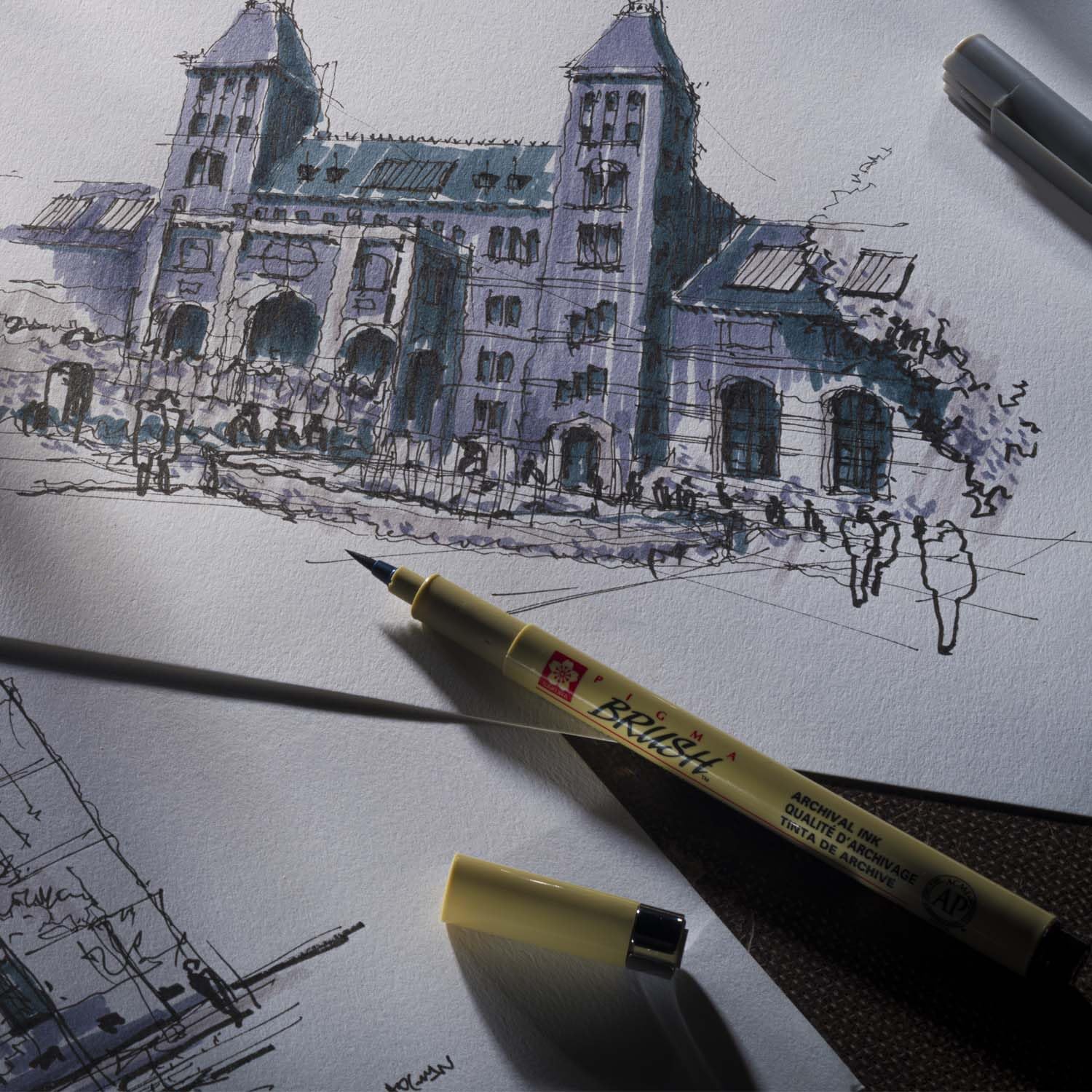 Sakura Pigma Micron, Set di 3 Penne