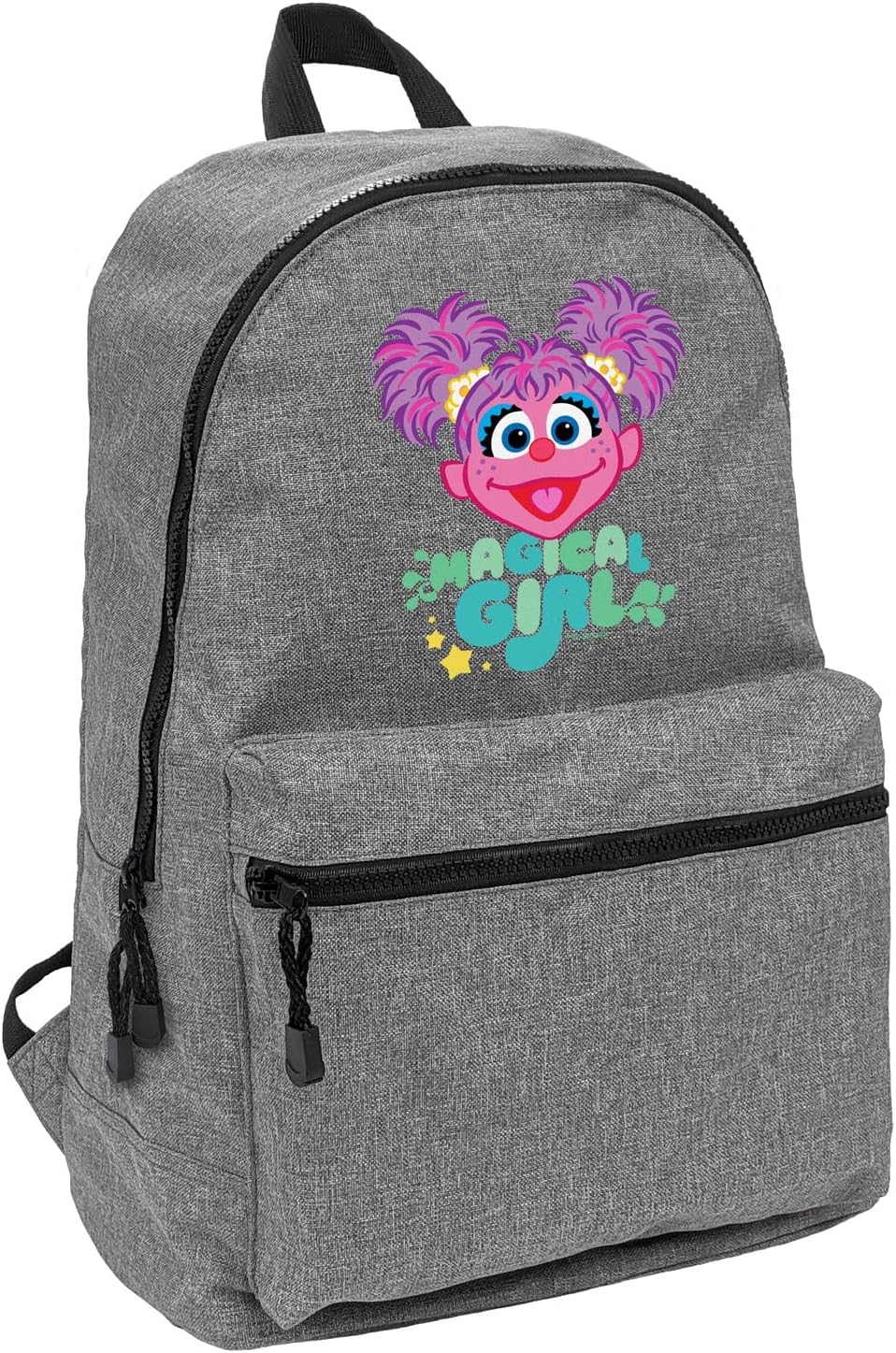 LOGOVISION Sesame Street Magical Girl Abby Cadabby Lightweight Backpack for Work School Daily Use Packable for Travel