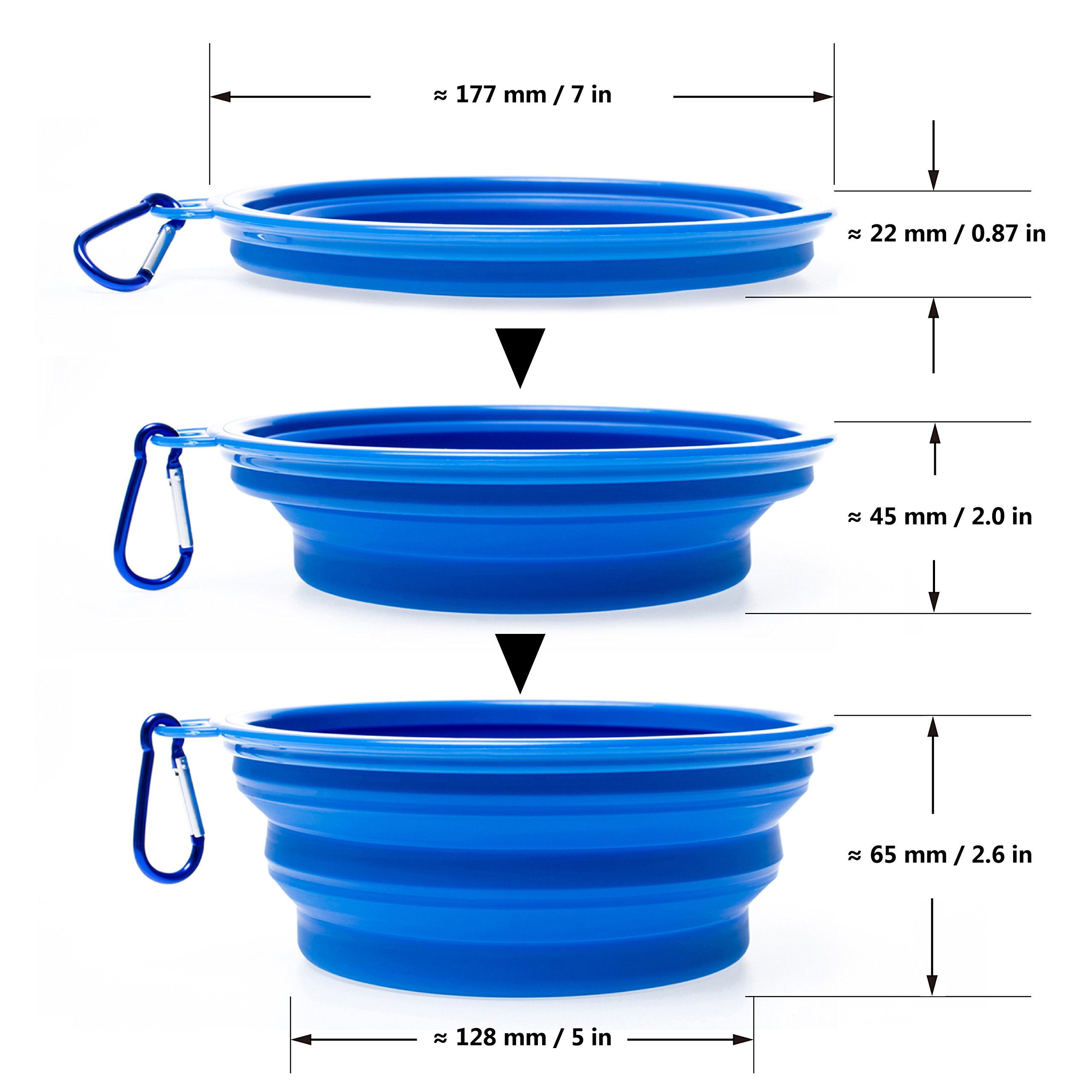 PAWHUT GATTO PIEGHEVOLE cane portatile 4 gradini con tappetini