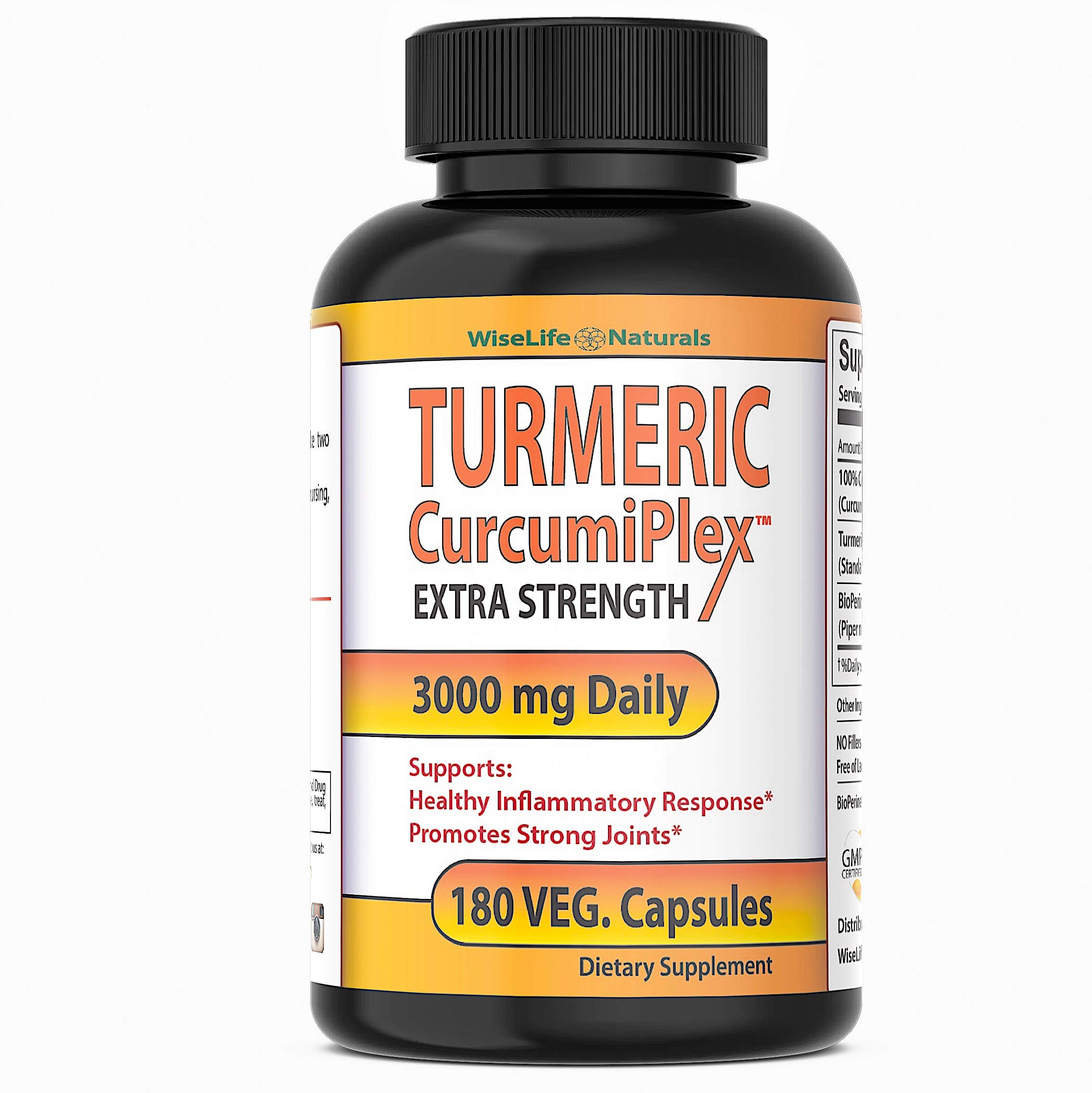 Buy Turmeric Curcumin 95 Plus BioPerine Joint tion Flexibility