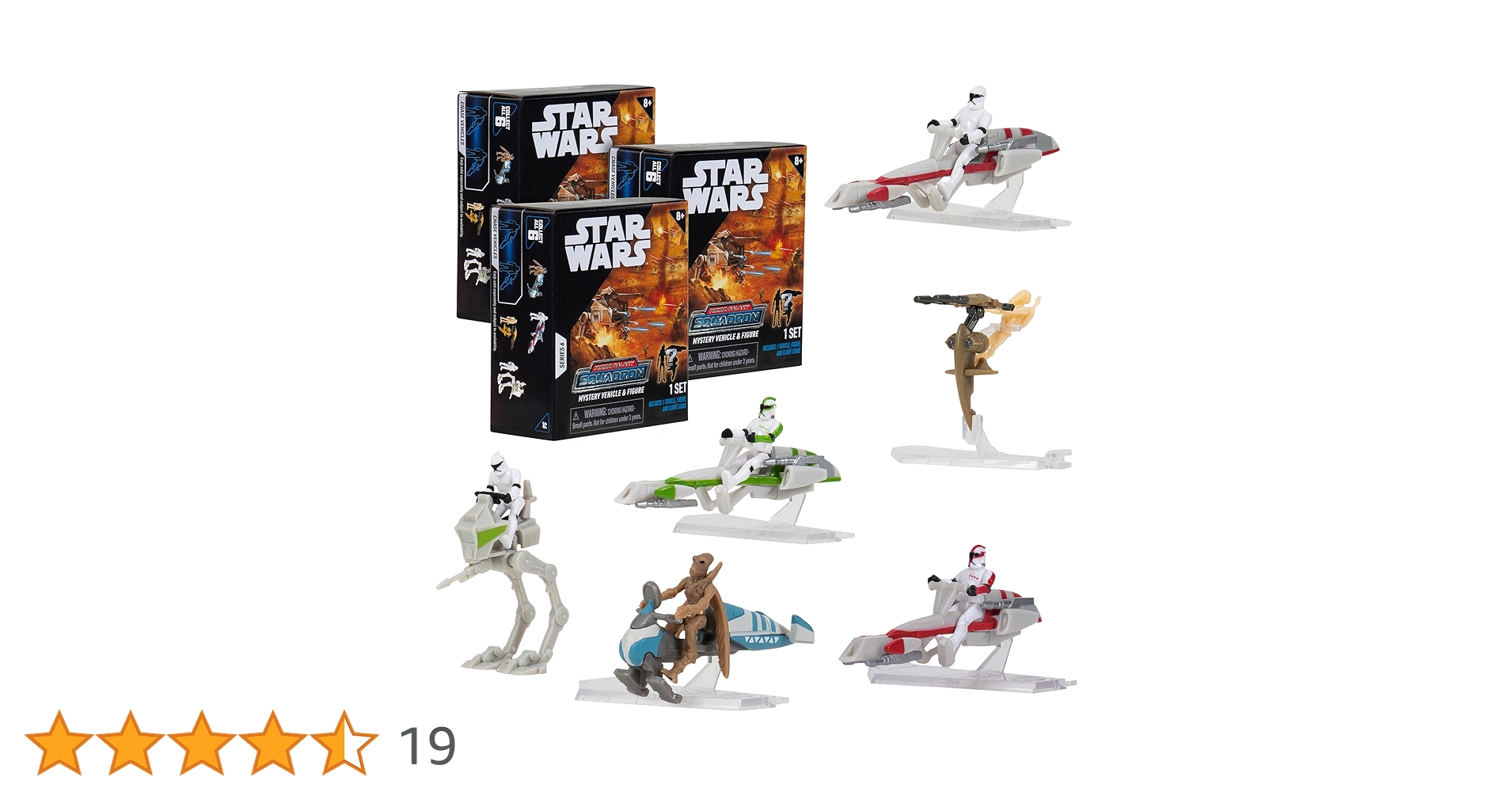 STAR WARS ミニフィギュアブラインドボックス　セレブレーション未開封2箱 Star Wars: The Mandalorian Wave 2 Funko Mystery Minis Random 4-Pack