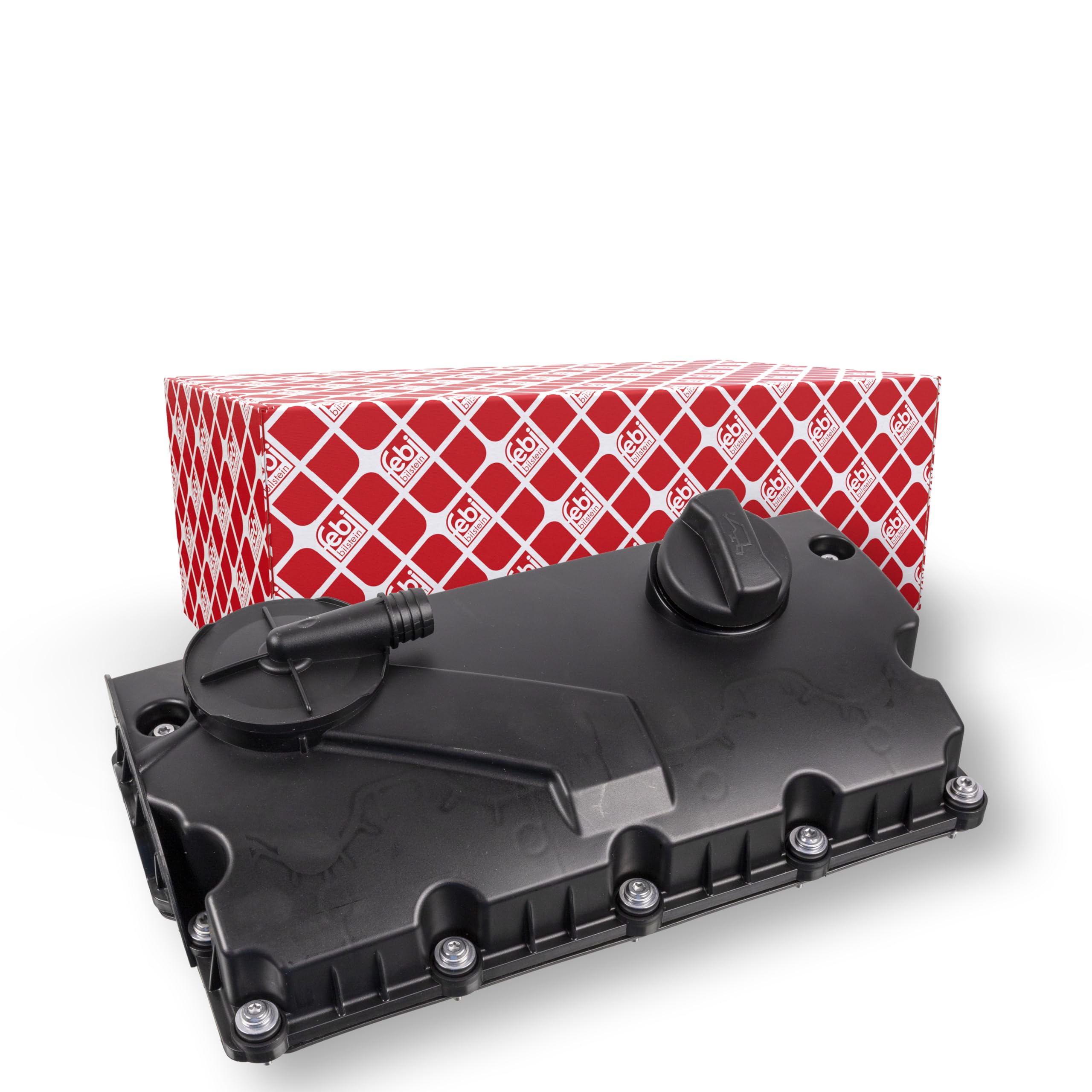 febi bilstein 178268 Rocker Cover with vent valve and gasket, 1 unit