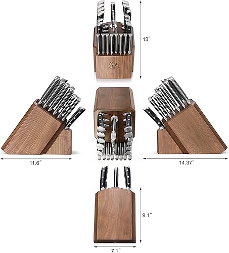 Miniatura 3 de Cangshan Serie S 1026054 - Juego de 23 cuchillos forjados de acero alemán