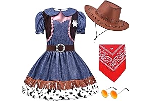 Kids Western Cowboy Cowgirl Outfit for Girls