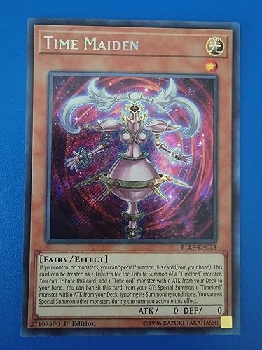 Time Maiden - BLLR-EN035 - Battles of Legend Light's Revenge - Secret Rare - 1 edición