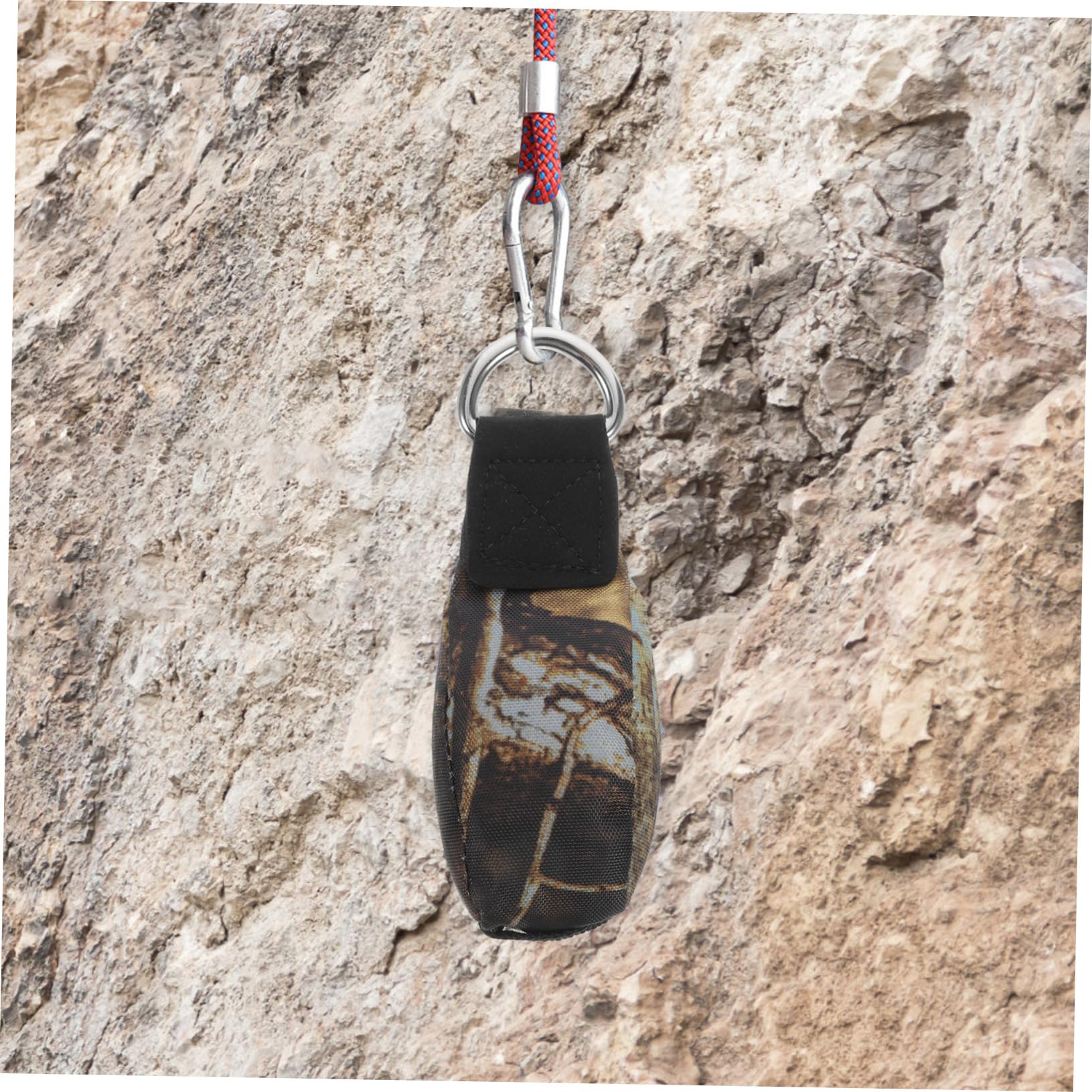 GALPADA Portable Throw Weight Bag Small Climbing Gear Outdoor Throwing Ropes Bag for Tree Climbing