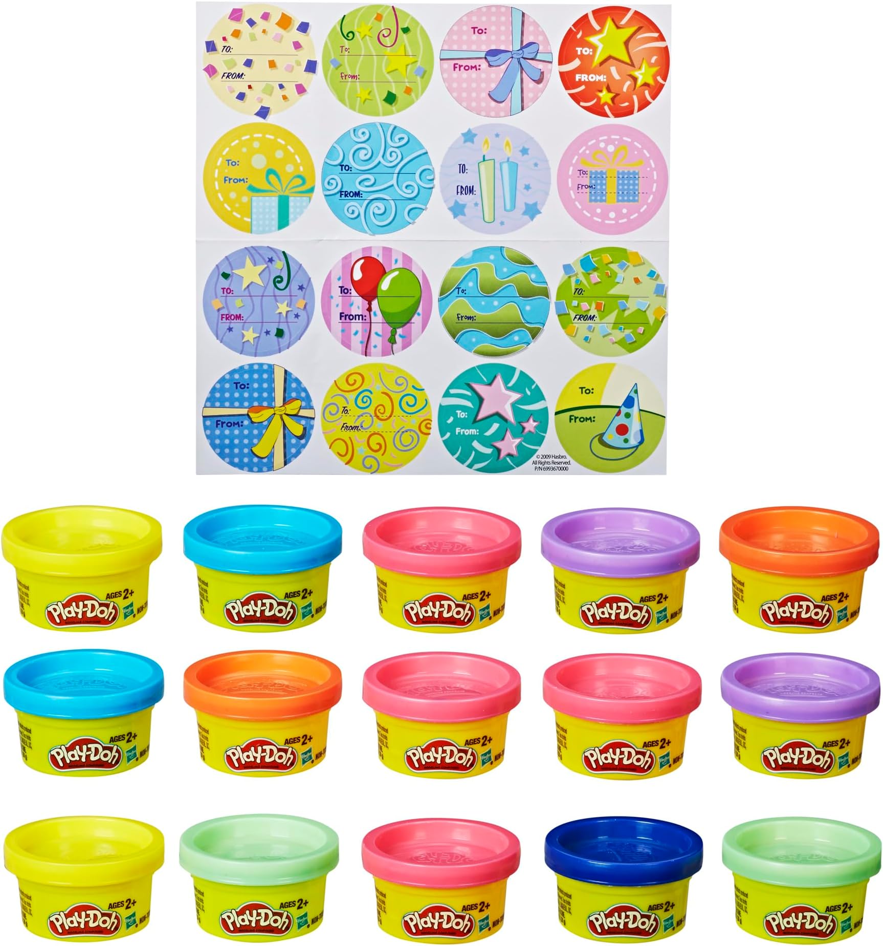 Modeling Compound Dough Non-Toxic Assorted Colors-15PCS/Set