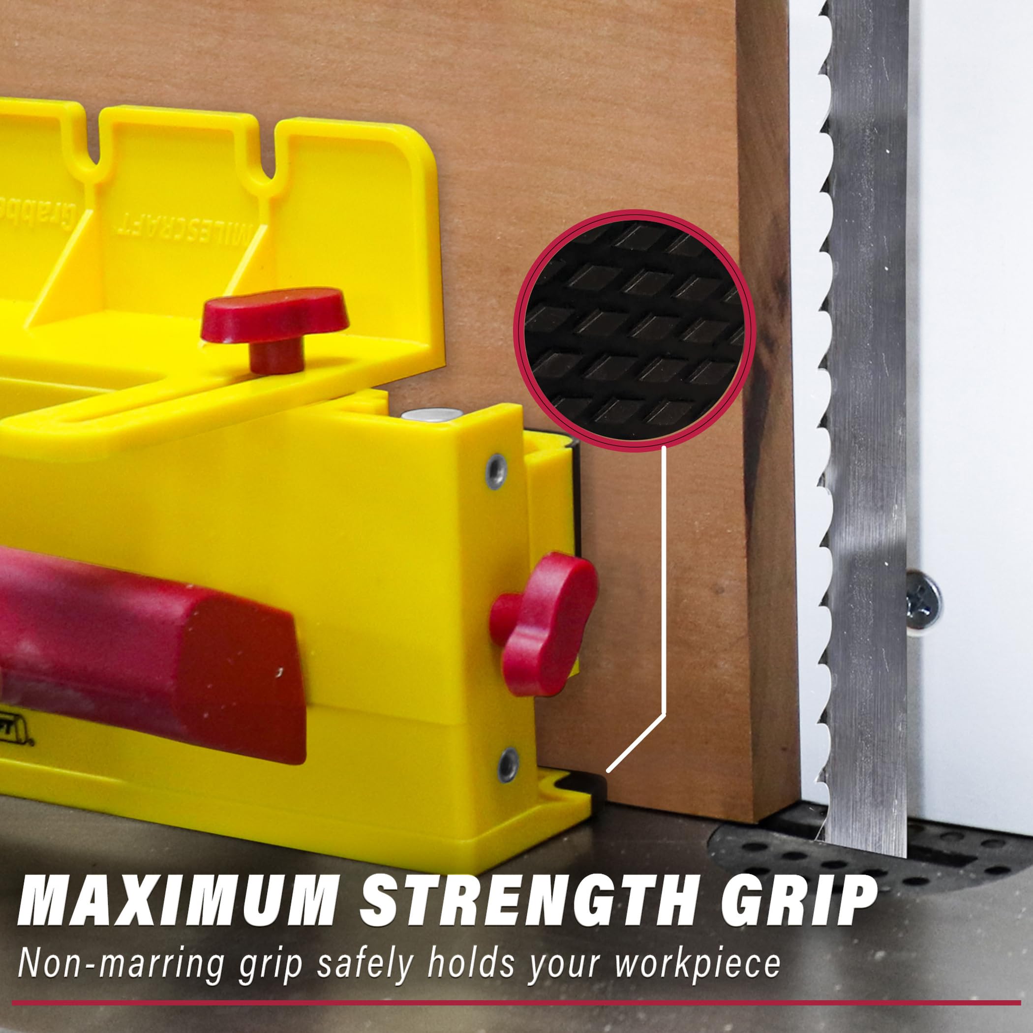Milescraft GrabberPRO - Push Block for Woodworking -5