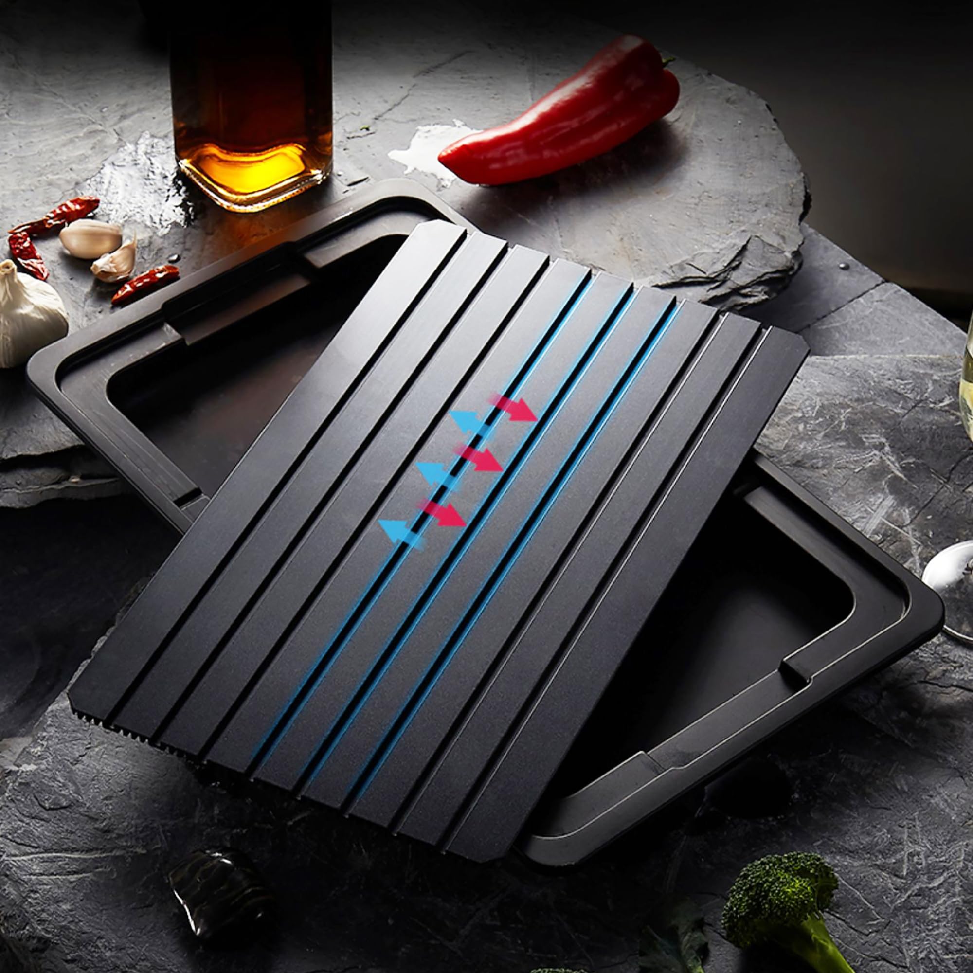 Plateau de décongélation Rapide 35.5 x 20.5 x 0.2 cm sans électricité