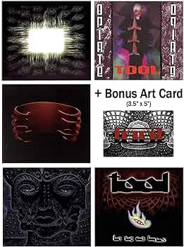 Tool: Complete Studio Album CD Collection with Bonus Art