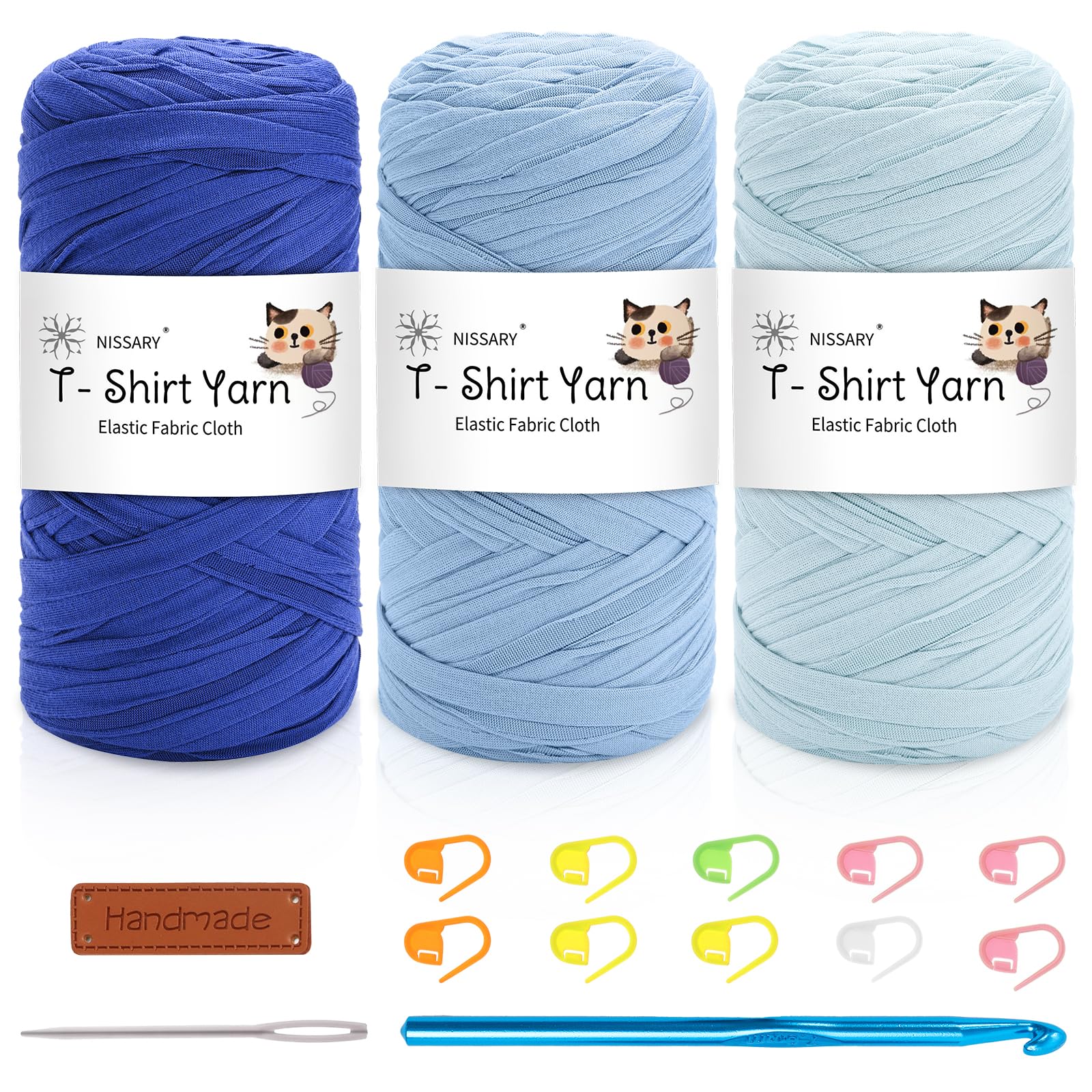 Tshirt Garn 200g Textilgarn mit Zubehör